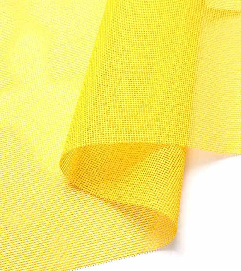 1*1 特斯林桌布涤纶 PVC 网眼经典欧美餐垫 黄色